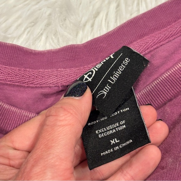 Disney Hocus Pocus Tarot Card Long Sleeve T-Shirt - BoxLunch Exclusive Size XL - Picture 3 of 12